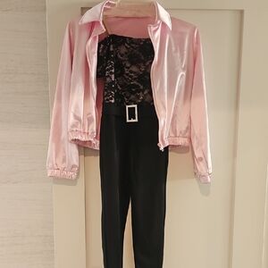 Revolution Grease Pink Lady Costume with Satin Jacket